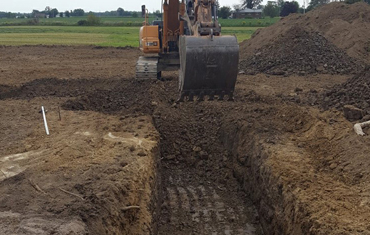 Dynamic Excavating Septic backhoe back hoe Maintenance Drainage Landscaping septic installs