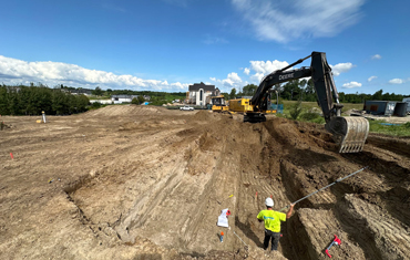 Dynamic Excavating Septic backhoe back hoe Maintenance Drainage Landscaping septic installs